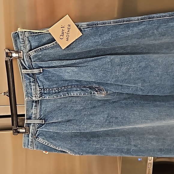 💕CLARE V. x MOTHER💕 Pleated Belle Prep Heel ~ Playing in Paris 32 NWT - Picture 10 of 16